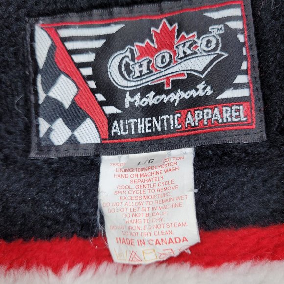 Chevrolet GMC Choko Motorsports Vintage 1990s Race Jacket Mens size Large - Picture 4 of 8